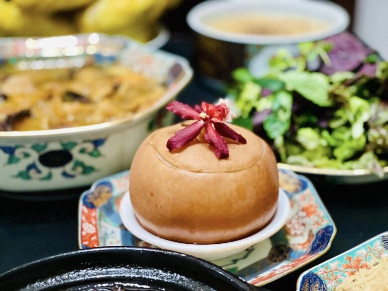 Diễn viên diệu hương làm cỗ cúng cụ nội trên đất mỹ không trùng món tết nhìn đẹp mắt lại bổ dưỡng - 4