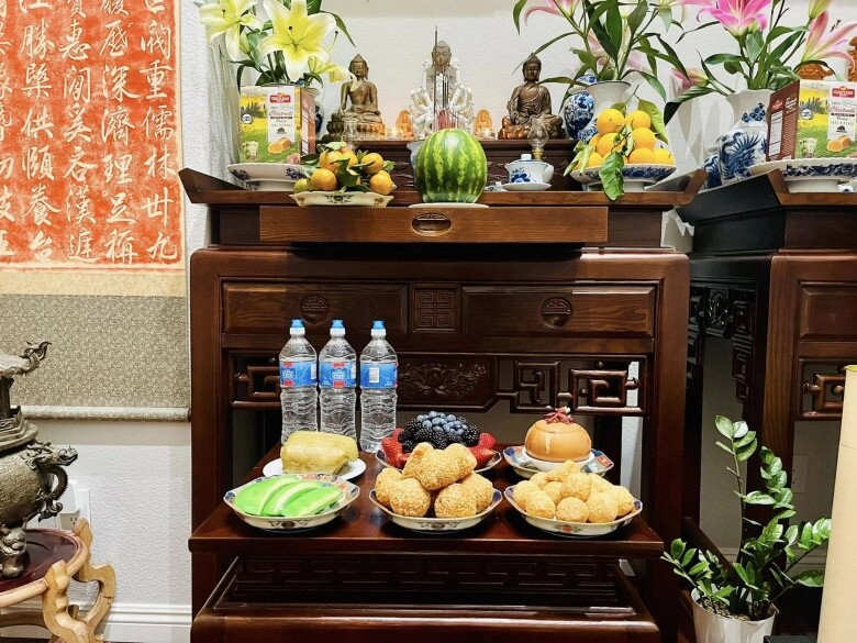 Diễn viên diệu hương làm cỗ cúng cụ nội trên đất mỹ không trùng món tết nhìn đẹp mắt lại bổ dưỡng - 8
