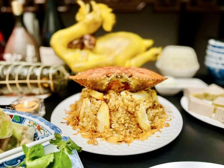 Diễn viên diệu hương làm cỗ cúng cụ nội trên đất mỹ không trùng món tết nhìn đẹp mắt lại bổ dưỡng - 12