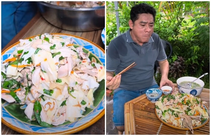 Diễn viên huỳnh anh tuấn làm món nọng heo chiên giòn xóc chua cay ăn đã miệng phát hiện nam tài tử hay làm đồ nhậu nhâm nhi - 13