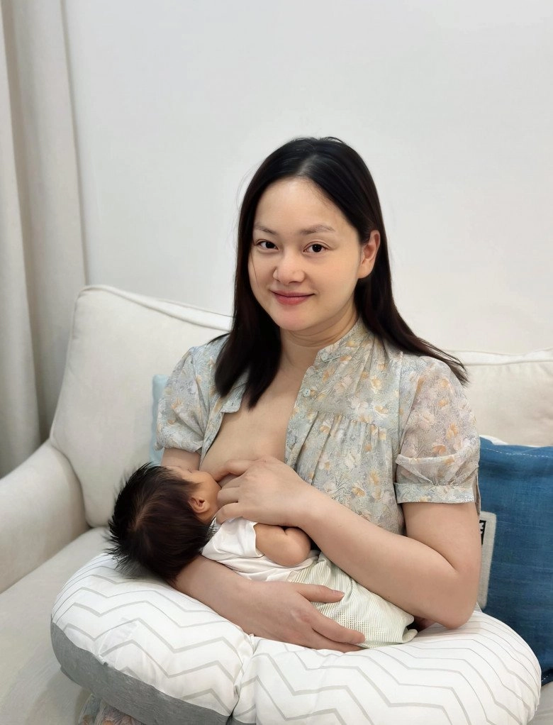 Diễn viên lan phương đúng chuẩn mẹ bỉm sữa ở bức ảnh chỉ những ai làm mẹ mới hiểu - 4