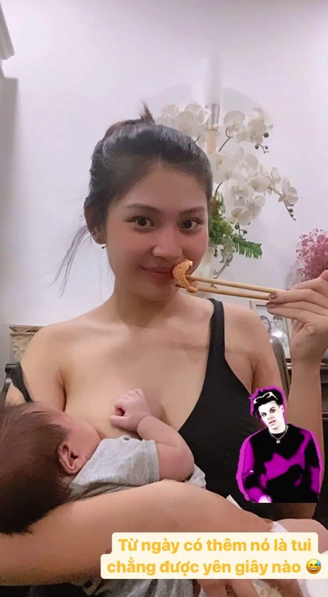 Diễn viên lan phương đúng chuẩn mẹ bỉm sữa ở bức ảnh chỉ những ai làm mẹ mới hiểu - 14