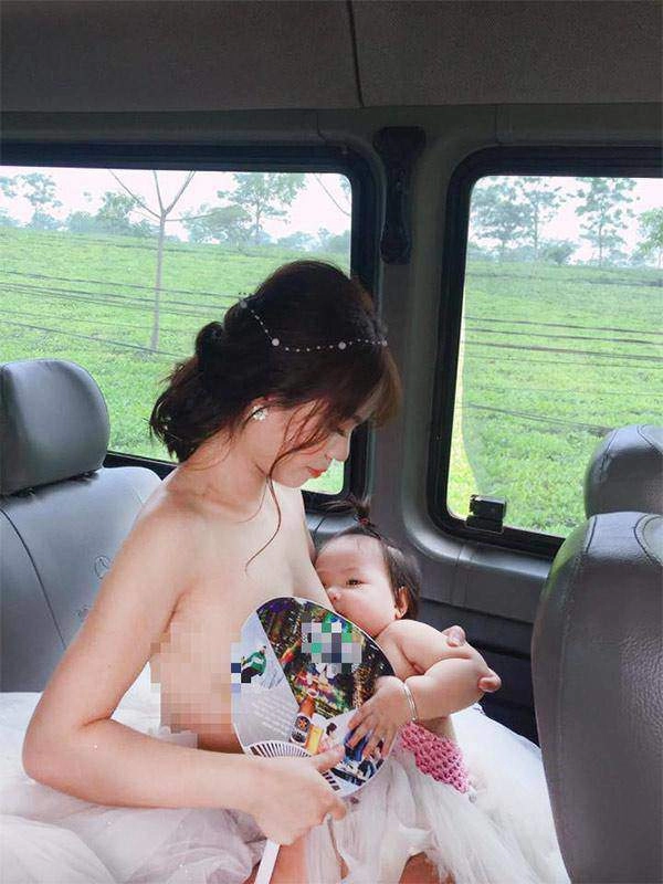 Diễn viên lan phương đúng chuẩn mẹ bỉm sữa ở bức ảnh chỉ những ai làm mẹ mới hiểu - 16