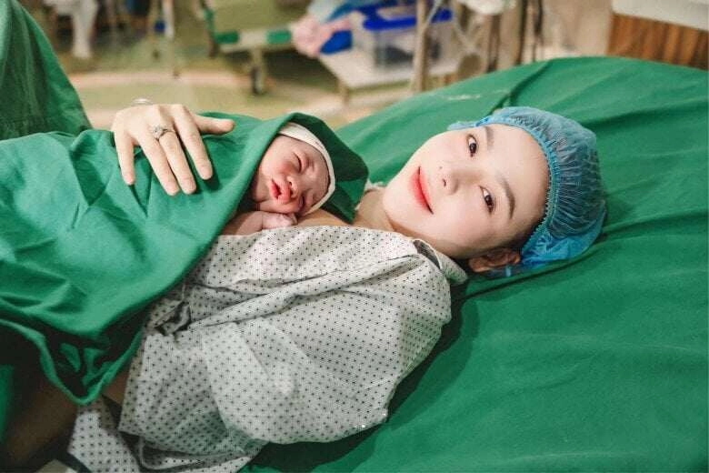 Diễn viên vtv huyền trang - tình tin đồn của việt anh lên chức mẹ giật mình khi nhìn thấy body của mình sau sinh - 3