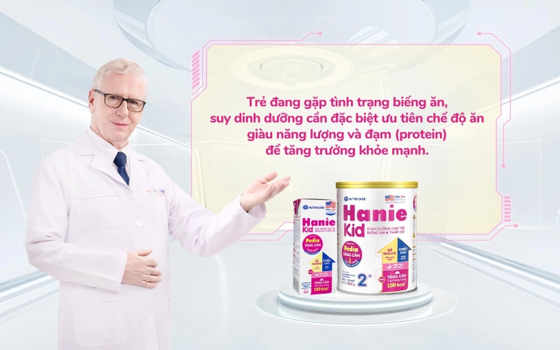 Dinh dưỡng y học giúp trẻ cải thiện biếng ăn tăng cân sau 1 tháng - 1