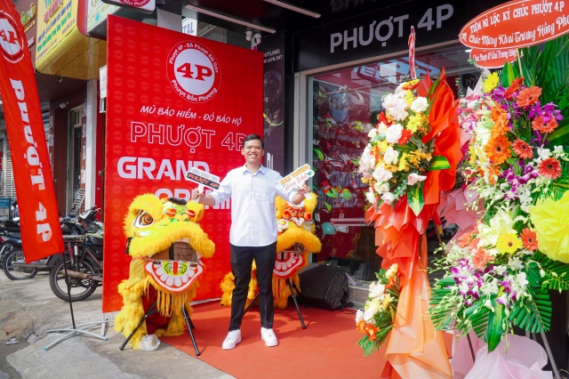 Đồ bảo hộ phượt 4p khai trương chi nhánh mới tại quận bình thạnh - 4