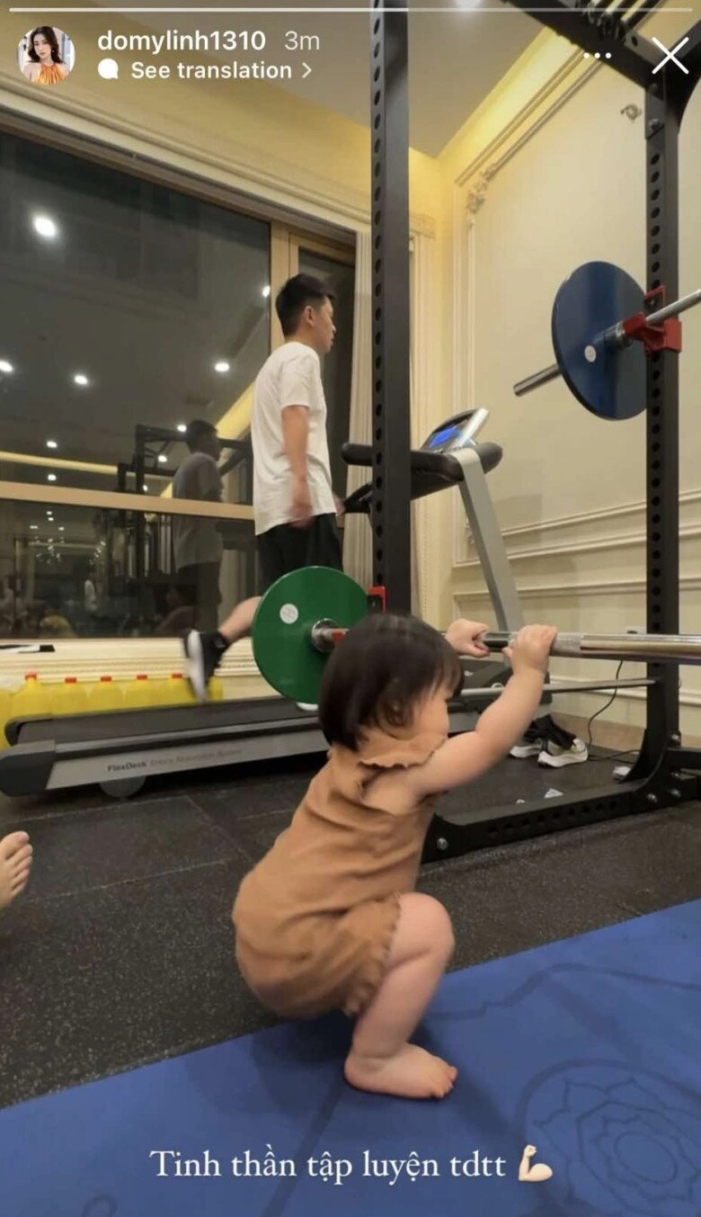 Đỗ mỹ linh hiếm hoi để lộ cuộc sống làm mẹ trong nhà hào môn ái nữ 1 tuổi bụ bẫm lanh lợi hệt bố chủ tịch - 7