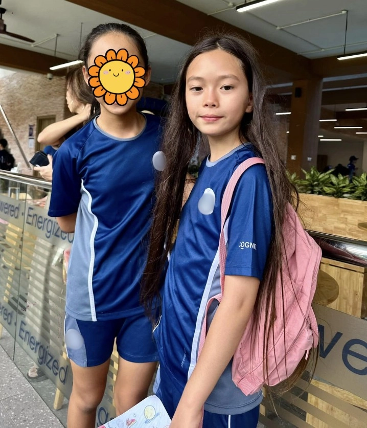 Đoan trang âm thầm cho con về việt nam học đã được vài tháng trường mới học phí chỉ bằng một nửa bên singapore - 4