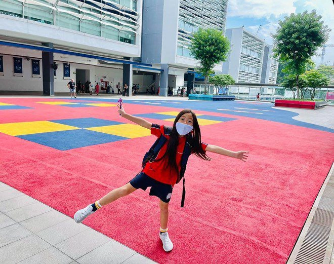 Đoan trang bất ngờ vì sự thay đổi của con sau 3 năm học trường tiểu học bên singapore học phí 12 tỷ - 7