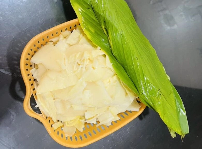 Độc đáo măng xào lá nghệ hương quê dân dã ăn một lần nhớ mãi - 2