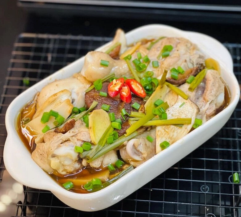 Đổi vị với đùi gà hấp nấm xì dầu vừa nhanh gọn đơn giản lại trôi cơm - 9