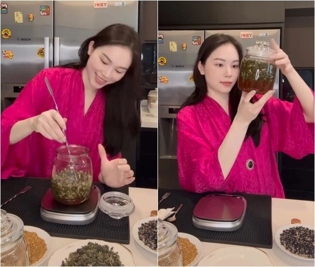 Được tỷ phú johnathan hạnh nguyễn gửi gần chục chai mật ong con dâu xinh đẹp đem đi lên men hàng loạt hũ - 4