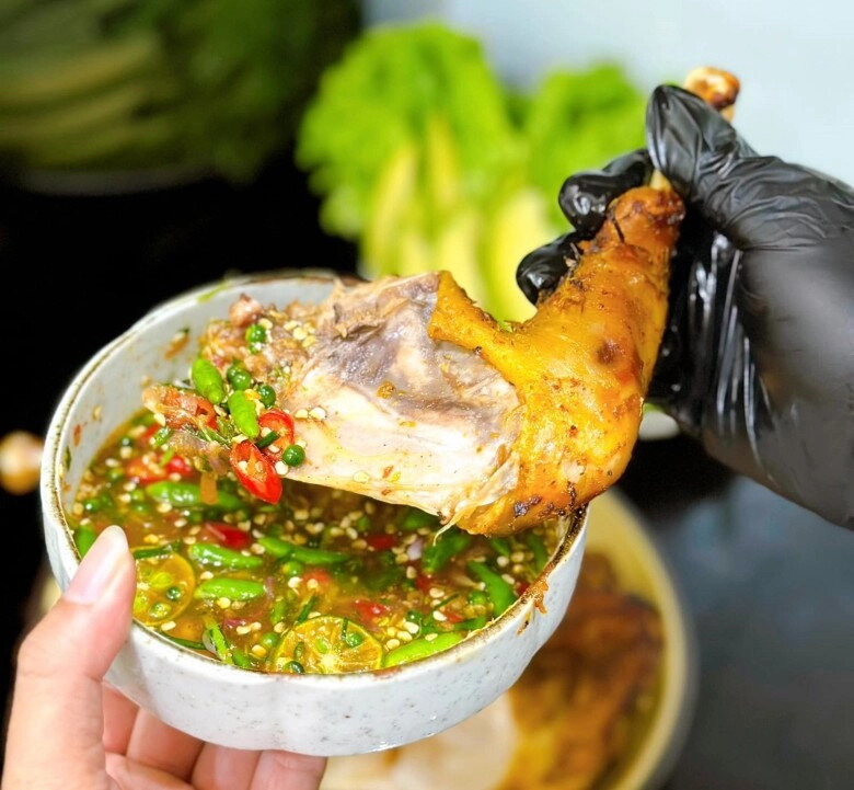 Gà nướng kiểu thái cực ngon tẩm ướp đậm đà thơm lừng hơn ngoài quán - 8