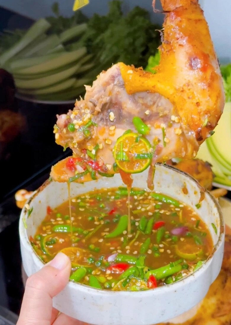 Gà nướng kiểu thái cực ngon tẩm ướp đậm đà thơm lừng hơn ngoài quán - 9