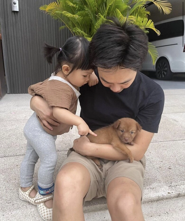 Gia đình đàm vĩnh hưngđón thêm thành viên mới bé polo6 tuổi đã lên chức anh - 7