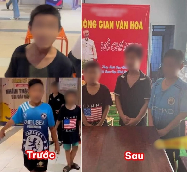 Giật mình đoạn clip hai mẹ con bị nhóm trẻ quấy rối văng tục ngay khu trung tâm thương mại ở tphcm - 1