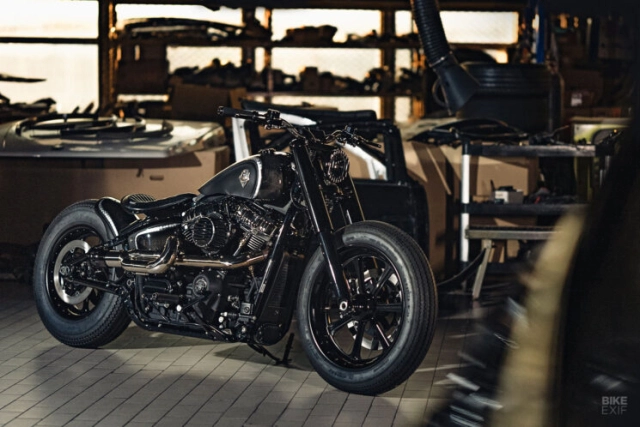 Harley-davidson street bob độ mang dấu ấn của rough crafts - 1
