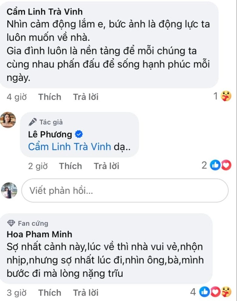 Hết tết mẹ đẻ mẹ chồng dv lê phươngra tận ngõtiễn con cháu lên thành phố nhìn kỹ thấy đôi mắt rớm lệ - 3