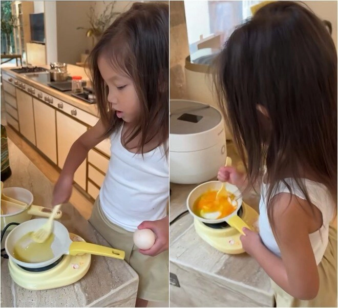 Hồ ngọc hà 5 năm đảm nhiệm việc cơm nước cho chồng giờ con trai riêng đã có thể thay thế mẹ - 11