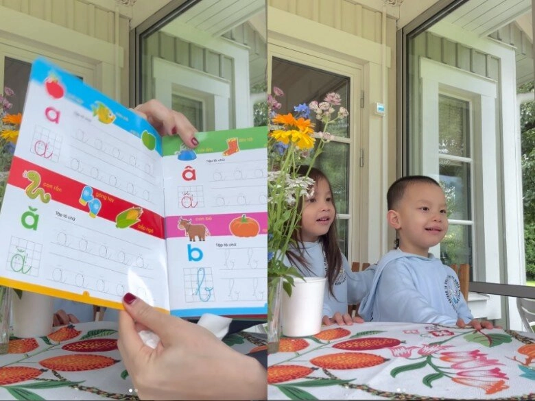 Hồ ngọc hà đăng báo cáo học tập của con trai leon ở trường quốc tế vui ra mặt khi đọc đánh giá của cô giáo - 3