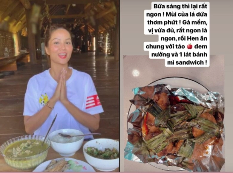 Hoa hậu hhen niê chuẩn bị bữa ăn gấp tại nhà mà đầy màu sắc ăn thế này bảo sao dáng đẹp hoài - 5