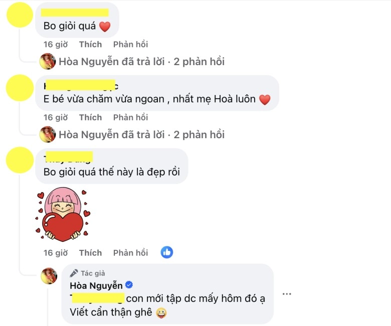 Hoà minzy dạy con trai học bé bo sắp vào lớp 1 viết chữ rất đẹp ai nhìn cũng khen - 4