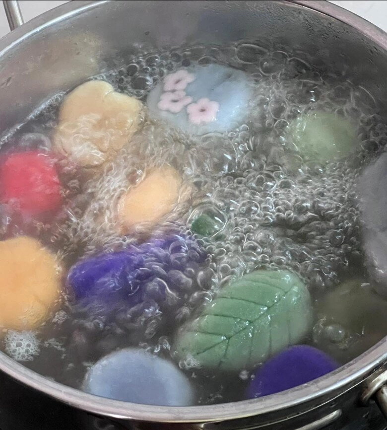 Học 9x làm bánh trôi nước cực ngon đủ mọi tạo hình đẹp lung linh tầm cỡ thế giới cho tết hàn thực - 5