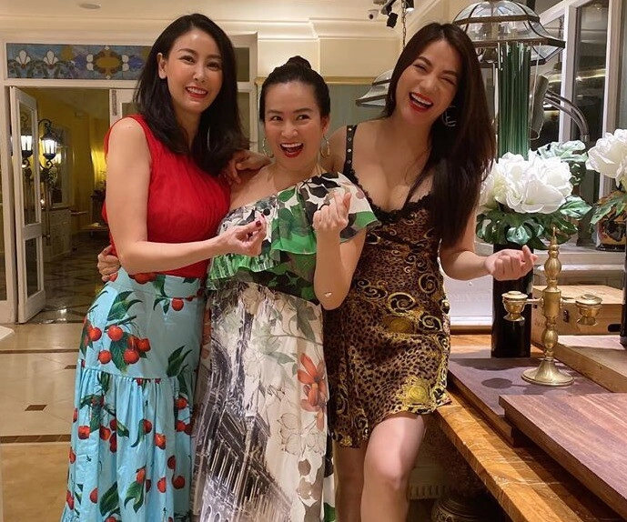 Hội con sao vip nhất nhì v-biz bình minh trương ngọc ánh hà kiều anh lệ quyên chung khung hình - 16