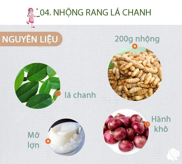 Hôm nay nấu gì cơm nhà có gì đâu chút cà muối nhộng rang mà no lòng ấm dạ - 8
