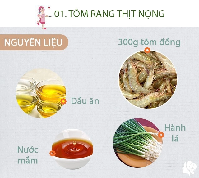 Hôm nay nấu gì cơm tối 4 món cực ngon - 2