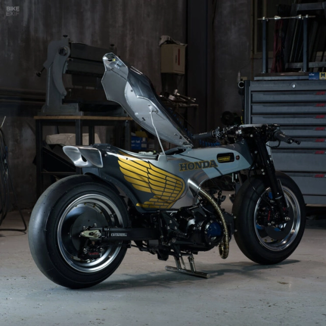 Honda dax 125 độ đến từ đài loan - kiệt tác tùy chỉnh kết hợp hiện đại và cổ điển - 11