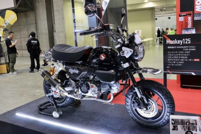 Honda giới thiệu monkey 125 gp magnum - bản độ chính hãng chất chẳng thua anh em biker tuỳ chỉnh - 8