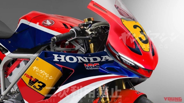 Honda hé lộ tiến độ sản xuất siêu mô tô thể thao sử dụng động cơ v3 tăng áp - 1