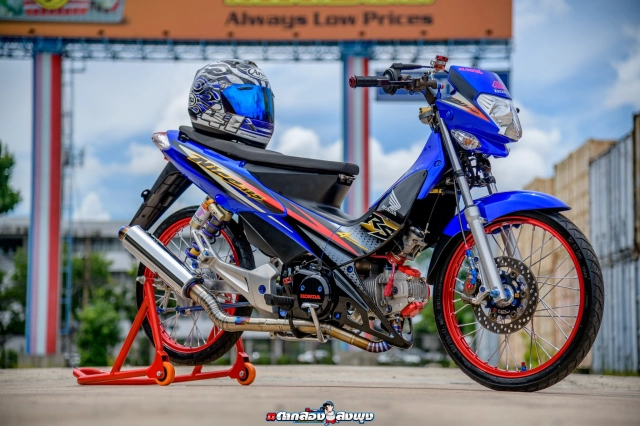 Honda nice 125 độ drag sự kết hợp giữa tốc độ và thẩm mỹ - 1