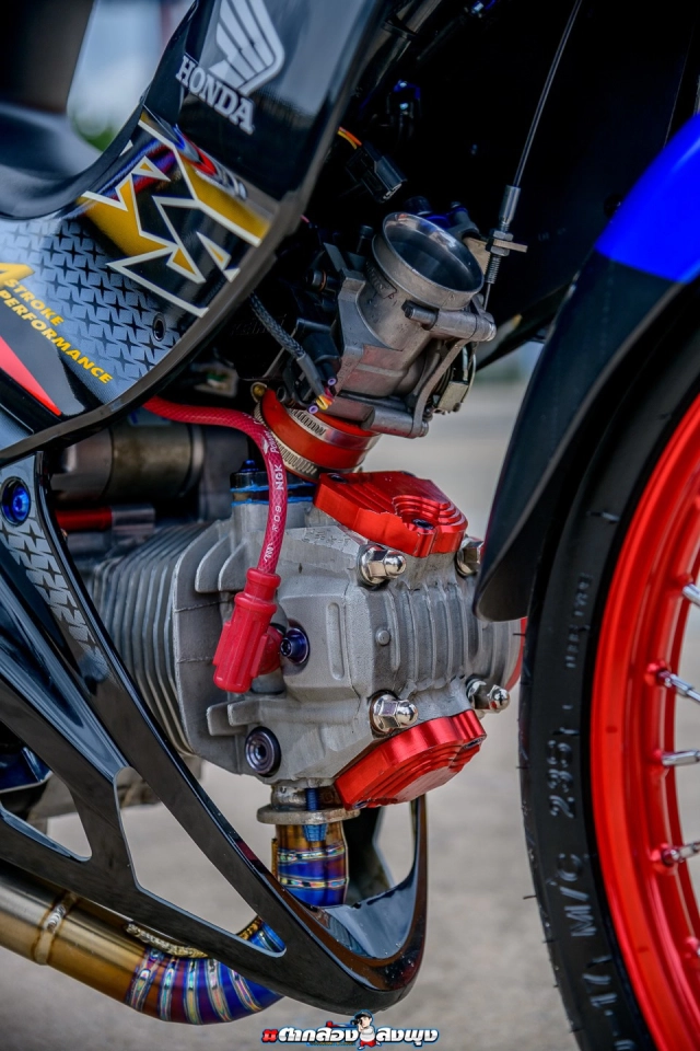 Honda nice 125 độ drag sự kết hợp giữa tốc độ và thẩm mỹ - 9
