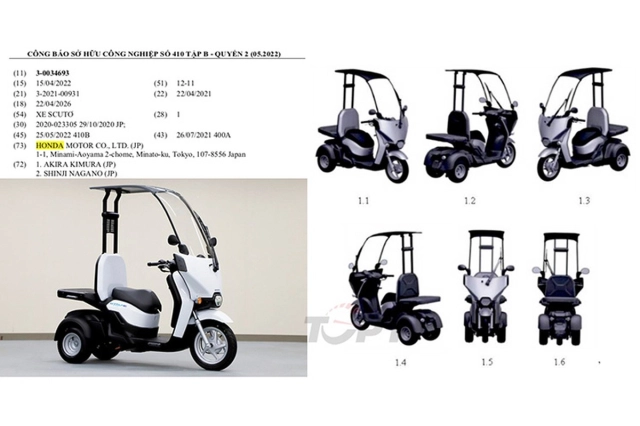 Honda ra mắt gyro canopy e mẫu xe điện 3 bánh cho shipper với giá tiệm cận 100 triệu đồng - 10