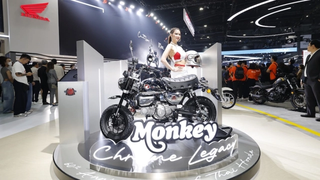 Honda ra mắt phiên bản đặc biệt monkey chrome legacy để kỷ niệm 60 năm có mặt tại thái lan - 1