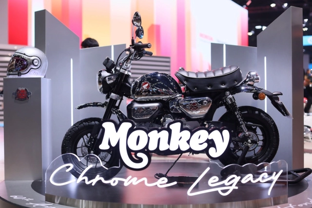 Honda ra mắt phiên bản đặc biệt monkey chrome legacy để kỷ niệm 60 năm có mặt tại thái lan - 3