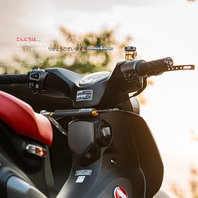 Honda super cub c125 độ động cơ 4 val cùng dàn trang bị đỉnh không cần chỉnh - 5