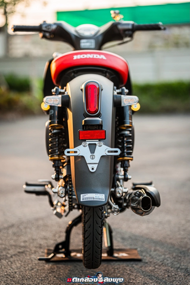Honda super cub c125 độ động cơ 4 val cùng dàn trang bị đỉnh không cần chỉnh - 26