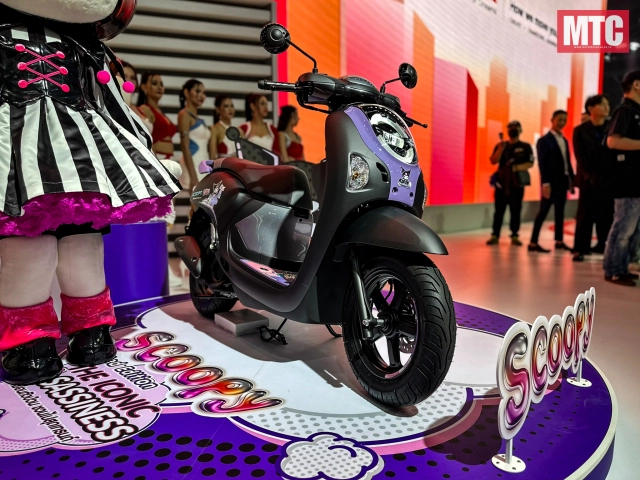 Honda trình làng scoopy kuromi phiên bản đặc biệt kỷ niệm 20 năm ra mắt nhân vật kuromi - 3
