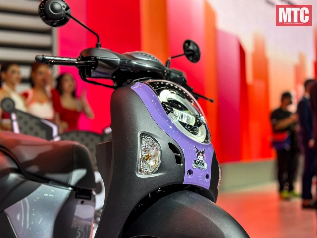 Honda trình làng scoopy kuromi phiên bản đặc biệt kỷ niệm 20 năm ra mắt nhân vật kuromi - 8