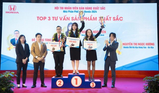 Honda việt nam công bố kết quả hội thi nhân viên bán hàng xuất sắc năm 2024 - 10