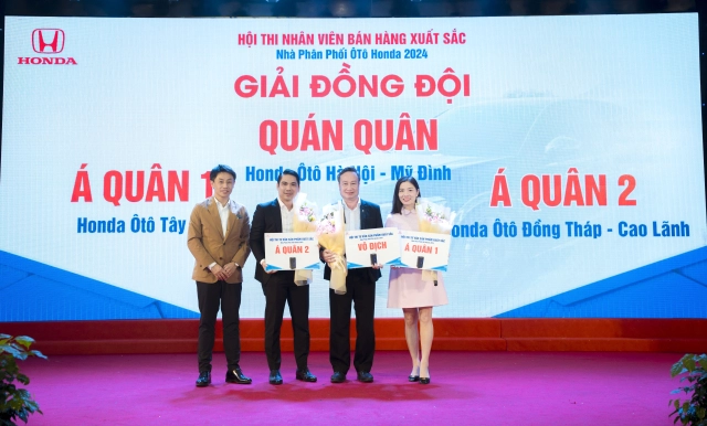 Honda việt nam công bố kết quả hội thi nhân viên bán hàng xuất sắc năm 2024 - 12