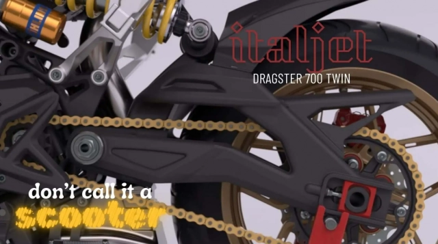 Italjet chia sẻ thông tin chi tiết về dragster 700 twin cho biết đây không phải là xe tay ga - 1