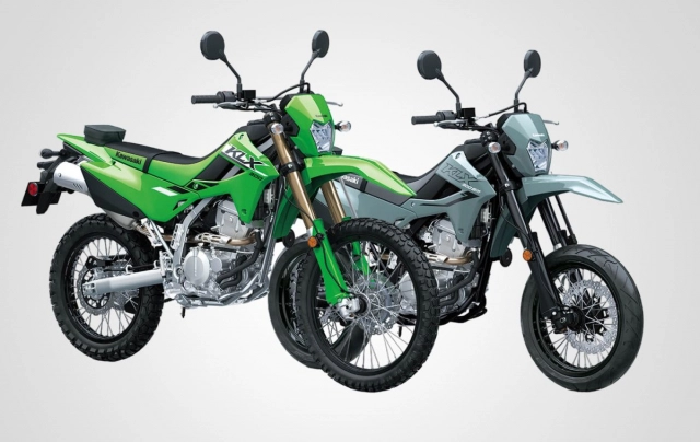 Kawasaki klx300 và klx300sm ra mắt phiên bản cho năm 2025 - 1