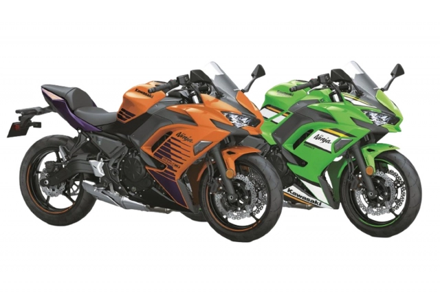 Kawasaki ninja 650 2025 ra mắt màu sắc mới vô cùng độc đáo - 1