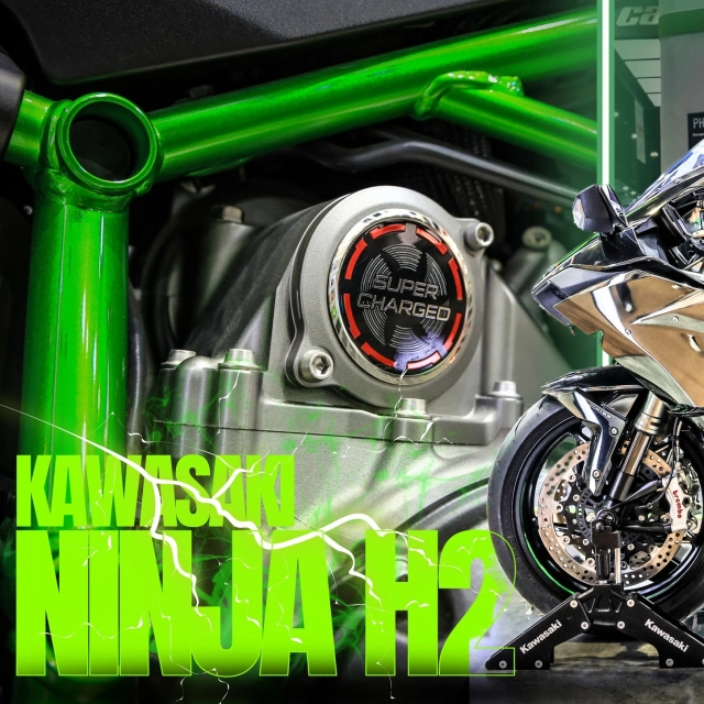 Kawasaki ninja h2 2025 - mẫu superbike ấn tượng hàng đầu cũng góp mặt tại bims 2025 - 1