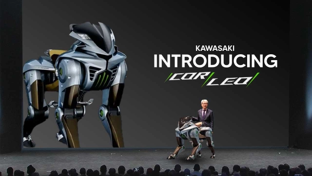 Kawasaki ra mắt corleo xe máy 4 chân như trong phim khoa học viễn tưởng - 3