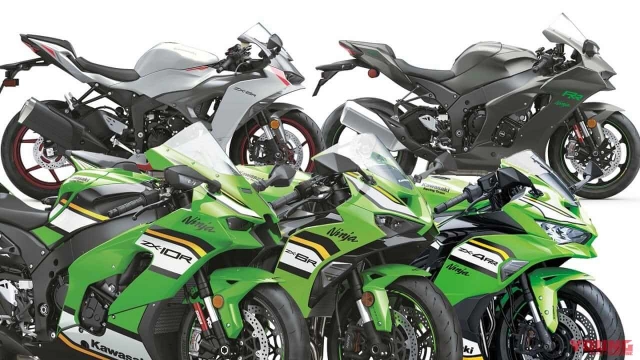 Kawasaki tiết lộ phiên bản krt 2025 cuối cùng của gia đình ninja - 1